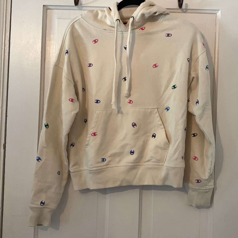 Champion Hoodie with different color logos